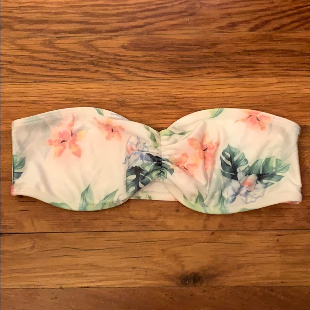 American Apparel Bandeau Swim Top / M